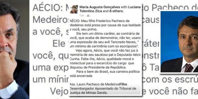 NAS REDES SOCIAIS, UMA MENSAGEM BOMBÁSTICA SOBRE O CLÃ DOS NEVES