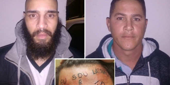 Tatuador é preso por tortura após escrever ‘eu sou ladrão e vacilão’ na testa de adolescente