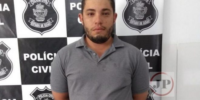 Policia Civil prende suspeito de roubos em Carmo do Rio Verde e região