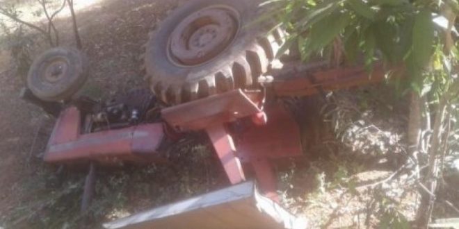 Mãe e filha morrem após serem atropeladas por trator em fazenda de Itaberaí