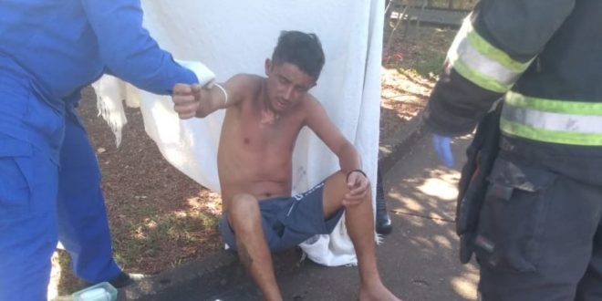 Homem está na UTI com cerca de 50% do corpo queimado após cozinhar com álcool por falta de gás de cozinha, em Goiânia