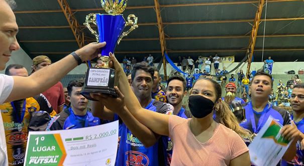 Atlético Campestre é o grande campeão da Copa Goianésia de Futsal Masculino