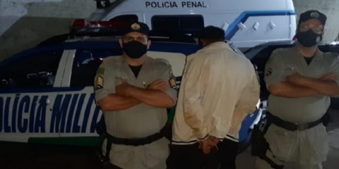 Foragido é preso suspeito de cometer furtos na região de Jaraguá, Ceres, Uruaçu e Itapaci