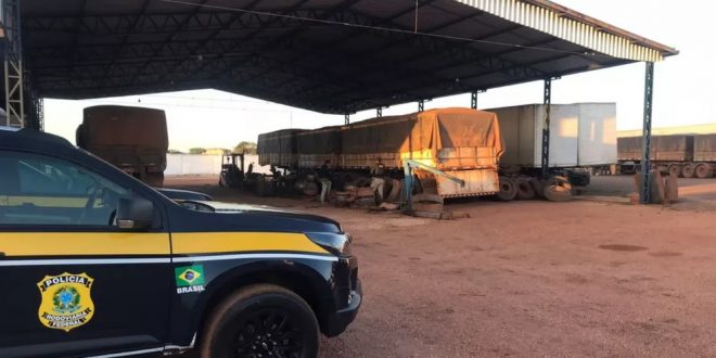 Polícia cumpre mais de 40 mandados contra grupo suspeito de roubo de caminhões, cargas e receptação em Goiás e 7 estados