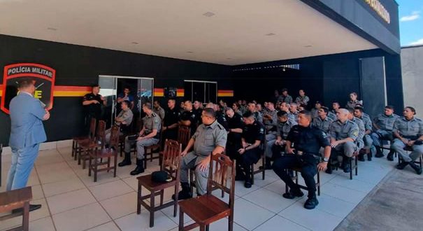 Em reunião com policias militares de Goianésia, promotor propõe alinhar atuação no combate a atividades criminosas