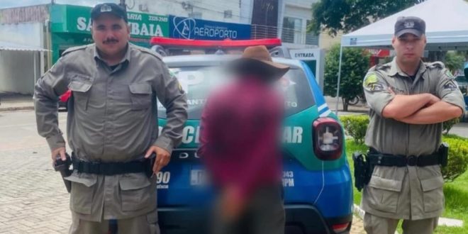 Foragido da justiça do Ceará por crime de homicídio é preso pela PM de Jaraguá