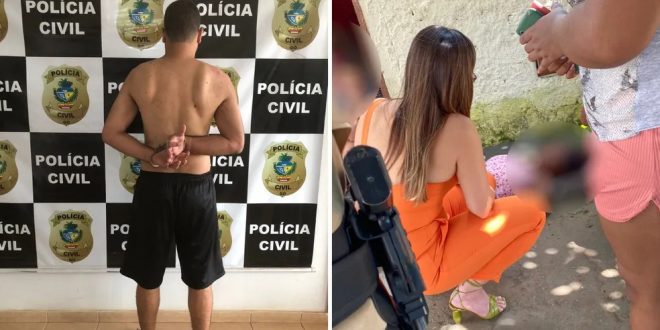 Homem é preso suspeito de espancar a mulher com cabo de rodo em Aparecida de Goiânia