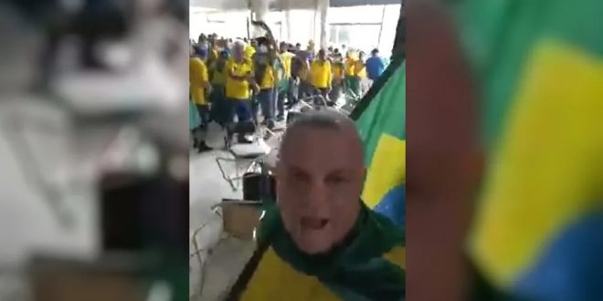 Empresário que se filmou durante invasão ao Palácio do Planalto é preso pela PF em Rio Verde