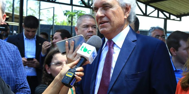 “Não admitimos utilização indevida da estrutura de governo”, diz Caiado ao citar operação contra corrupção na saúde
