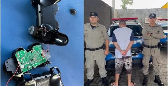 Jovem é preso suspeito de quebrar controle de videogame na cabeça de bebê e dar soco na esposa após ela tentar contê-lo