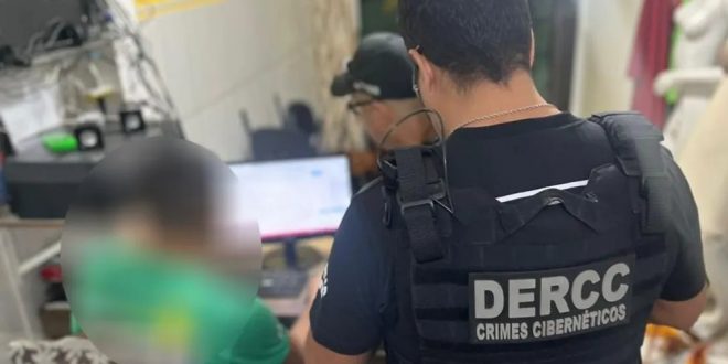 Polícia faz operação para combater exploração sexual de crianças na internet em cidades de Goiás