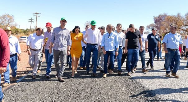 “Quando não há oportunidade para desvio de dinheiro, as obras acontecem”, diz Caiado durante vistorias no Vale do Araguaia