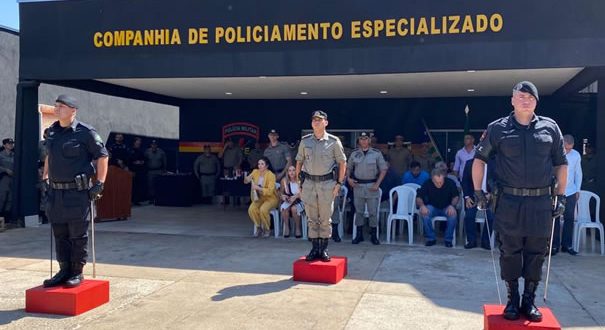 CPE Goianésia realiza solenidade de troca de comando