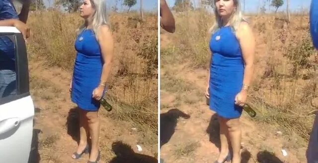 Professora flagrada com garrafas de cerveja na mão após atropelar e matar árbitro é solta e irá para clínica psiquiátrica, diz defesa