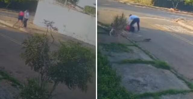 Doméstica está na UTI após ser esfaqueada pelo ex no meio de rua em Goiânia;