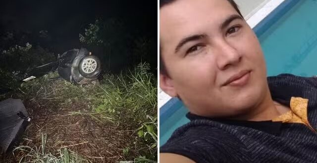 Acidente mata motorista e parte carro ao meio em Goiás; corpo é achado em rio a mais de 1 km de distância