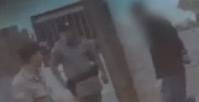 PM é filmado dando tapa em entregador durante abordagem em Goiânia;