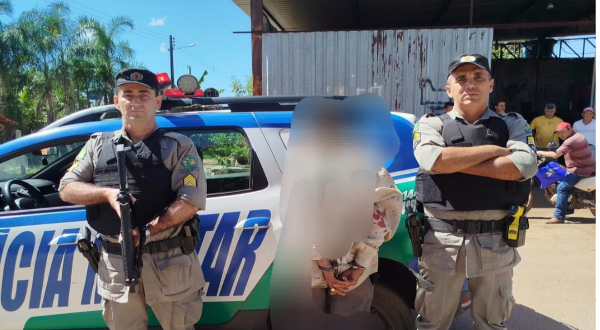 Homem é preso em flagrante após cometer homicídio na zona rural de Itapaci