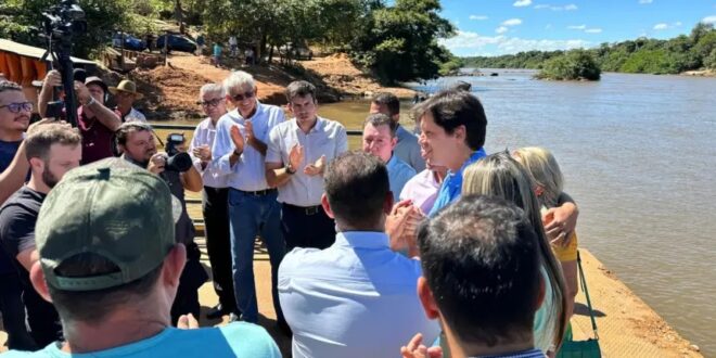 Viabilizada por Renato de Castro, ponte de São Luís do Norte tem ordem de serviço assinada para construção imediata