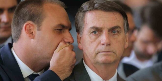 PF marca para a próxima quinta depoimento de Bolsonaro em inquérito sobre o filho Eduardo