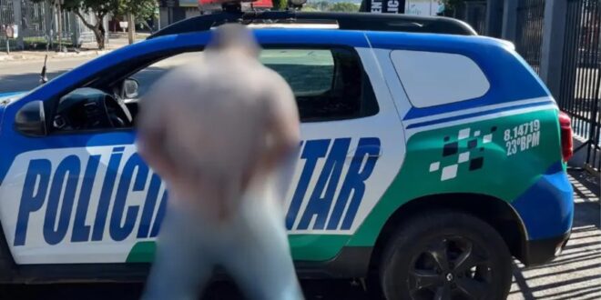 Homem é preso em flagrante em  Goianésia por agressão a sua companheira