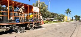 Prefeitura de Goianésia reforça sinalização viária durante feriado prolongado; trabalho continua nesta semana