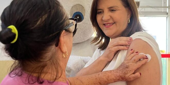 O Dia D da vacinação contra a gripe acontece hoje em todas as Unidades de Saúde de Goianésia