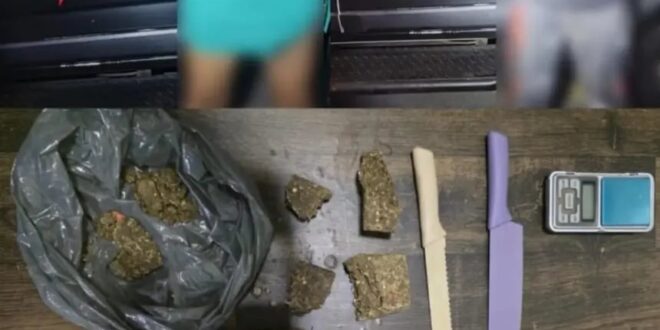 Casal é preso por tráfico de drogas em Jaraguá após ação da CPE Goianésia