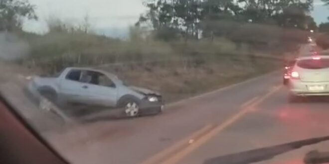 acidente na GO 080 entre Morro Branco e Souzalâlandia