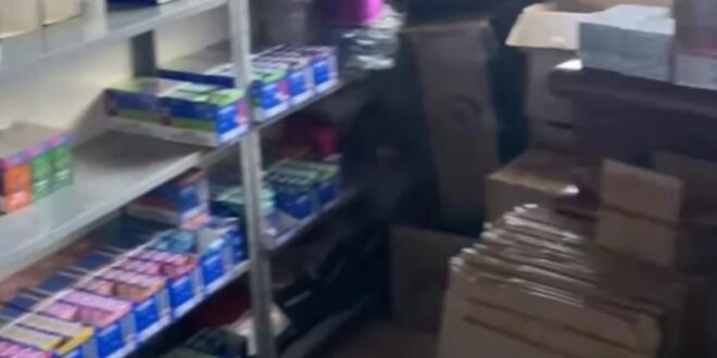 Polícia apreende cigarros eletrônicos que seriam vendidos no Camelódromo de Campinas