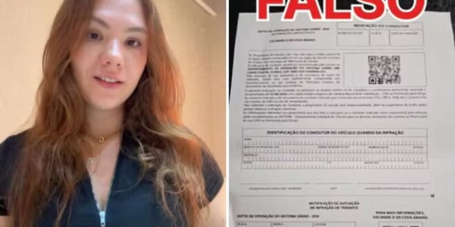 Cantora é denunciada pela prefeitura após espalhar multas falsas em carros para divulgar música em Goiânia