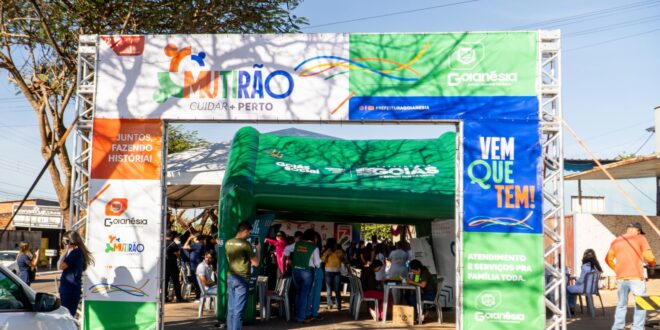 Prefeitura de Goianésia realiza a primeira edição do mutirão “Cuidar + Perto” no Jardim Esperança