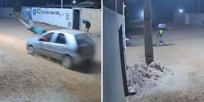 Homem atropela amigo de propósito, desce de carro e o mata com golpes de machado, diz polícia