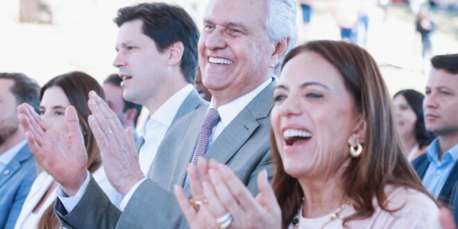 Caiado articula união da direita em Goiás pra apoiar Daniel Vilela em 2026