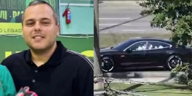 Porsche blindado de filho de bicheiro é metralhado na Barra da Tijuca