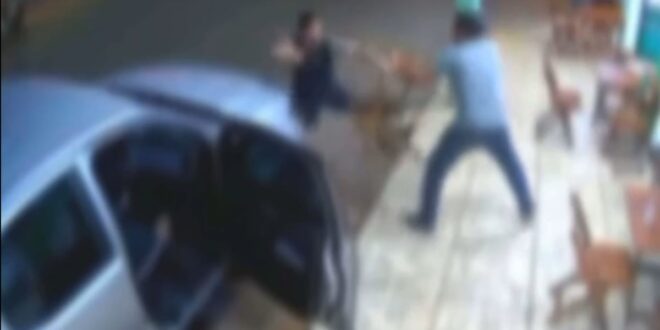 Homem é morto com facada única no pescoço após discussão em sorveteria de Anápolis