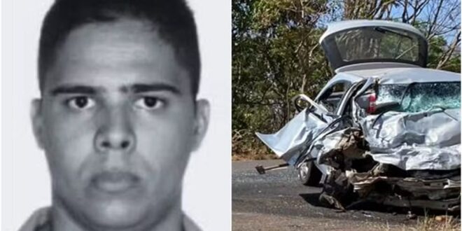 Morre policial penal que ficou ferido em acidente na GO-080