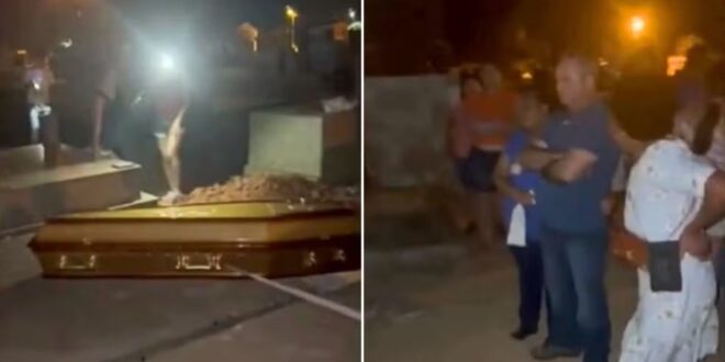 Família não consegue enterrar motorista de aplicativo por falta de coveiro em Pontalina; vídeo