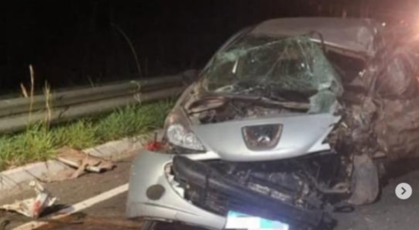 Homem morre e três pessoas ficam feridas em acidente na GO-237, próximo a Niquelândia