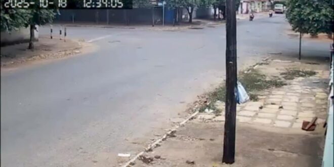 Acidente entre duas motos deixa quatro feridos em Goianésia