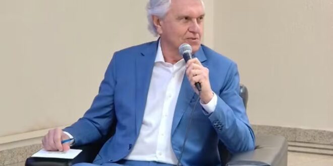 Governador Ronaldo Caiado diz que continua pré-candidato à presidência pelo União Brasil: ‘Diálogo com todos os outros partidos é uma coisa normal’