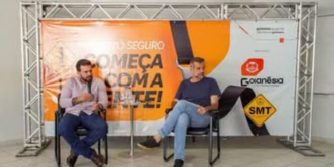 Prefeitura lança programa de ação conjunta para mudar a realidade do trânsito em Goianésia