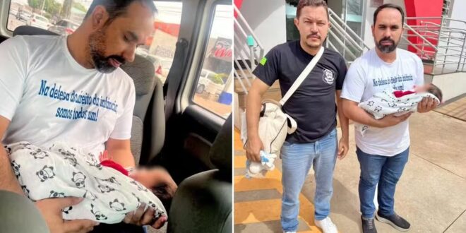 Polícia diz que não houve crime em caso de bebê entregue para casal