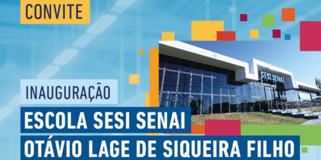 Goianésia ganha moderna Escola Sesi Senai