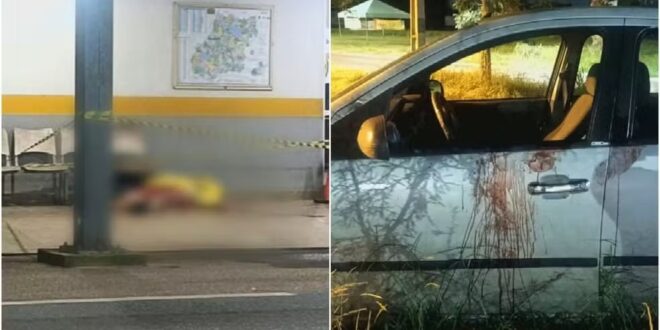 Homem morre após ser baleado em rua e pedir ajuda em barreira policial, em Goiás