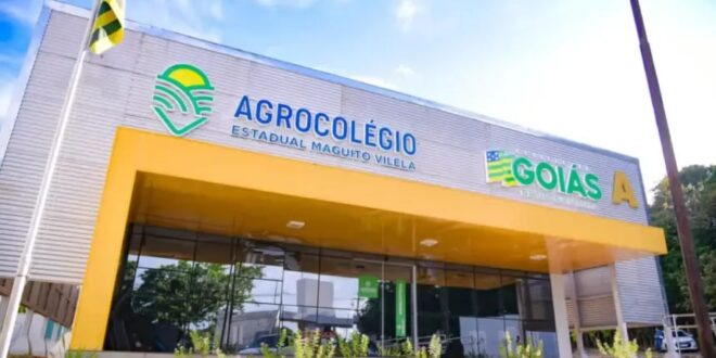 Caiado entrega revitalização do Agrocolégio Estadual Maguito Vilela em Goianésia neste domingo