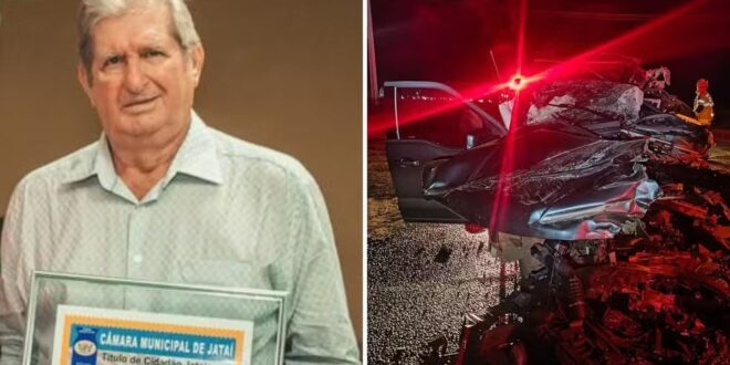 Empresário e produtor rural morre em acidente na BR-060
