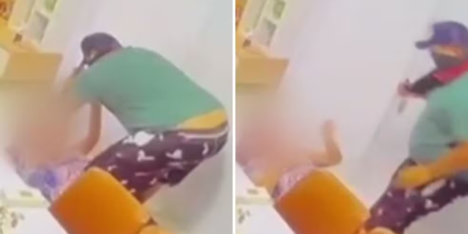 Idosa é esfaqueada por vizinho dentro do prédio onde mora em Caldas Novas; vídeo