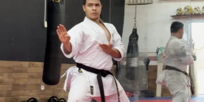 Atleta de Goianésia busca apoio para disputar Mundial de Karatê pela Seleção Brasileira
