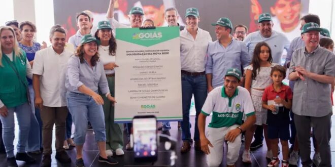 Agrocolégio é inaugurado em Goianésia e marca último ato de Caiado como governador de Goiás